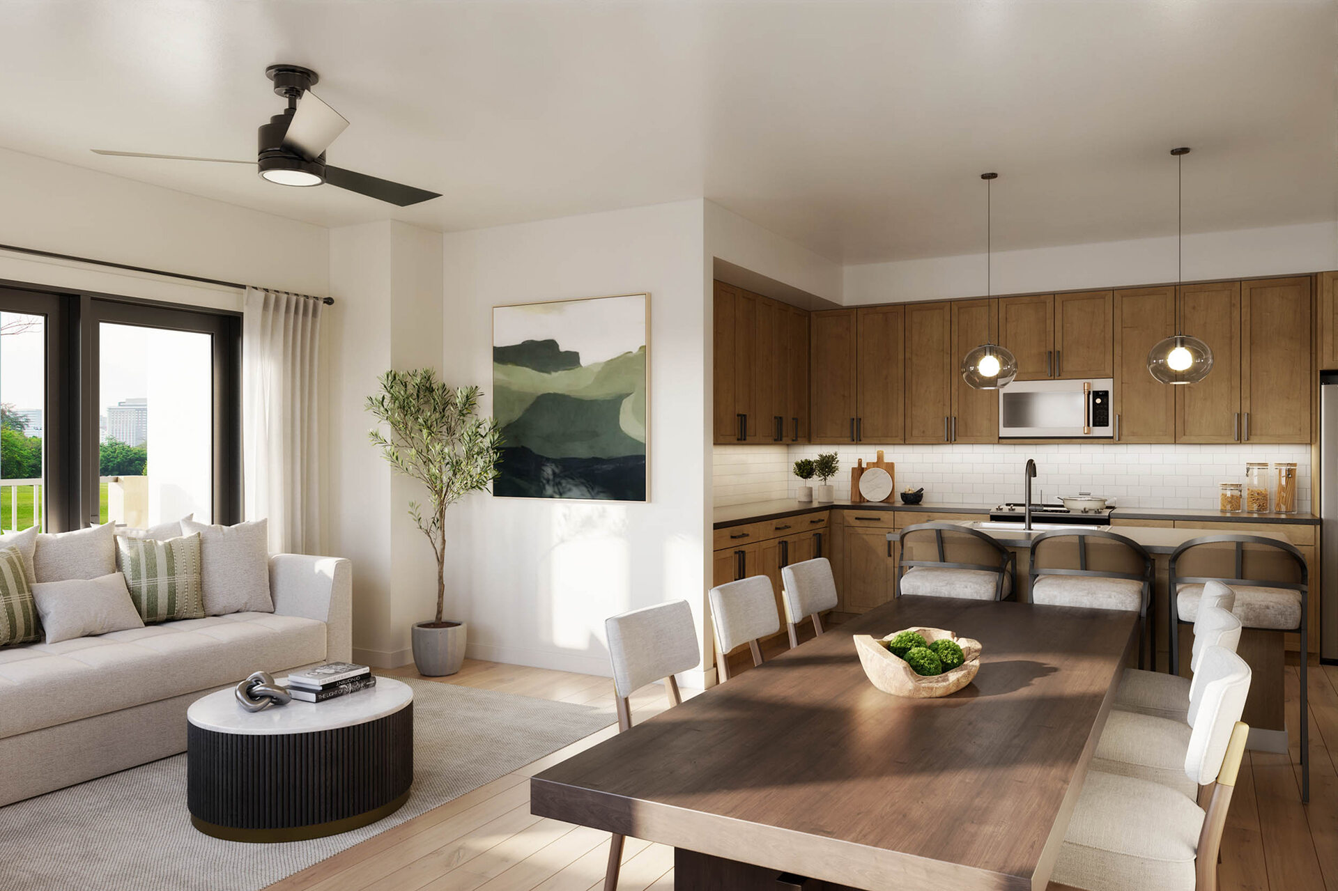 addiespoint hall living 1